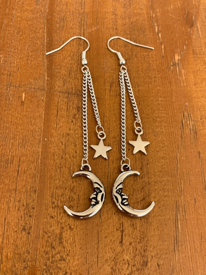 Par de Brincos Romance Lunar — imagem 1