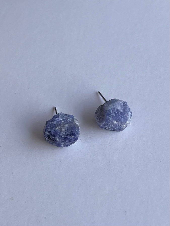 Par de Brincos Sodalita - Auto Conhecimento — imagem 2