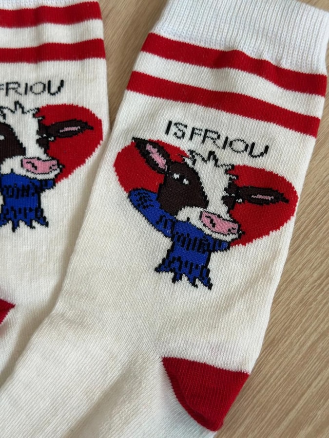 Par de Meias Vaca Isfriou — imagem 5