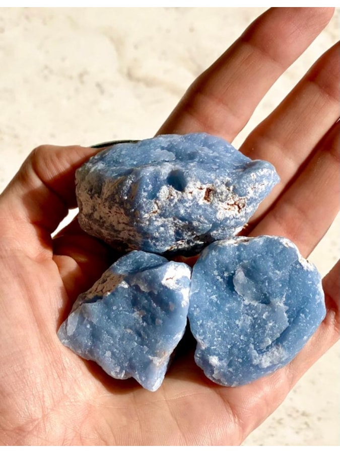 Pedra Bruta Angelita - Cristal da Nova Era — imagem 1