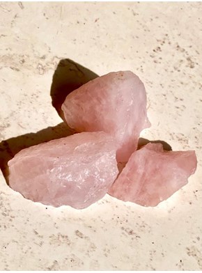 Pedra Bruta Quartzo Rosa - Amor