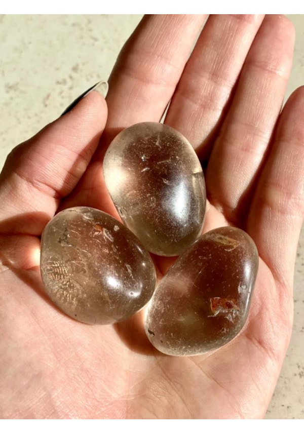 Pedra Quartzo Fumê - Inspiração e Equilibrio