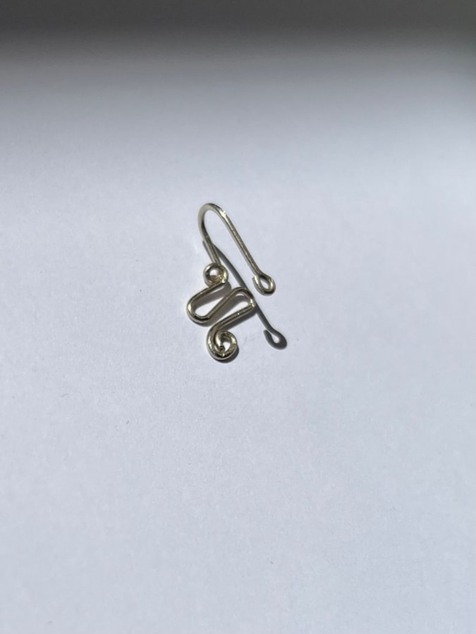Piercing de Pressão Artesanal - Psicodélico — imagem 2
