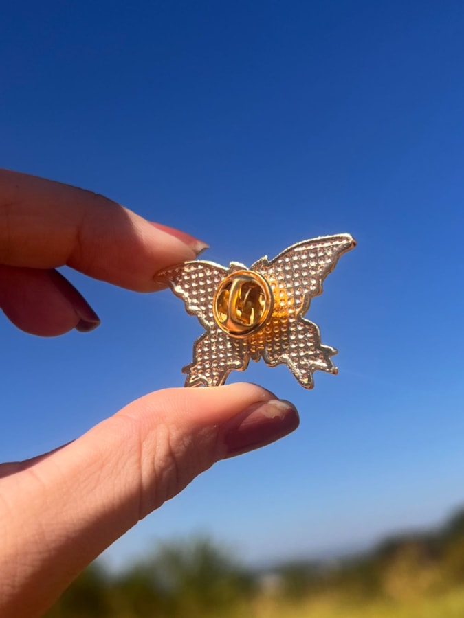 Pin ou Broche - Borboleta Sutileza — imagem 2