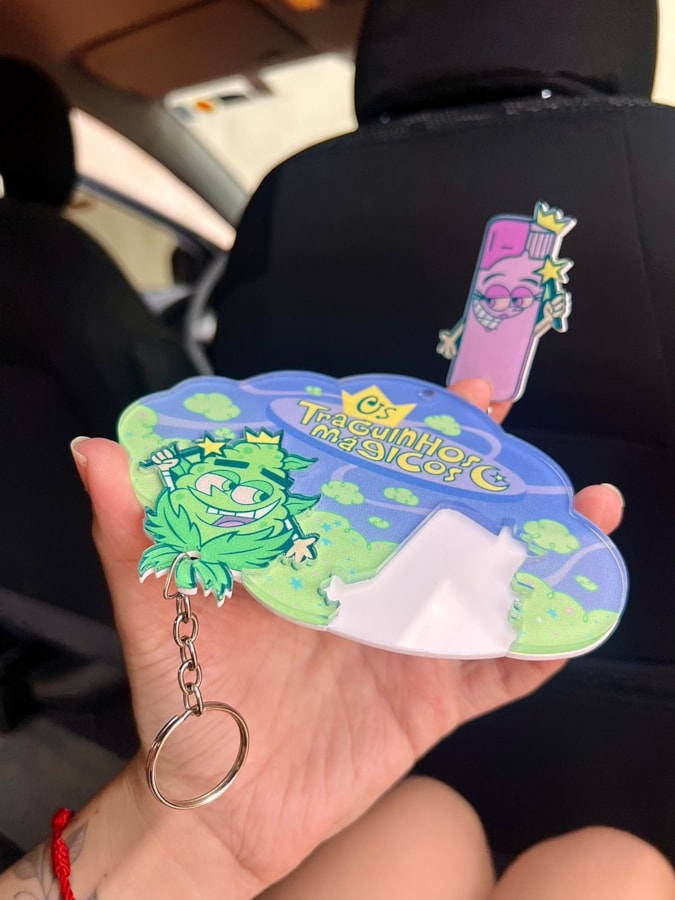 Porta Chaves Traguinhos Mágicos — imagem 3