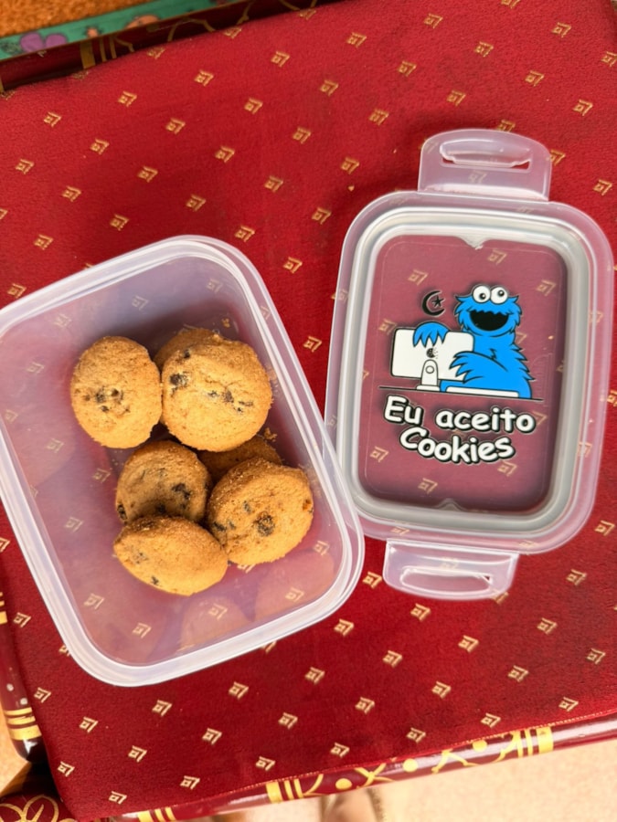 Pote Hermético 550ml - Eu aceito Cookies — imagem 2