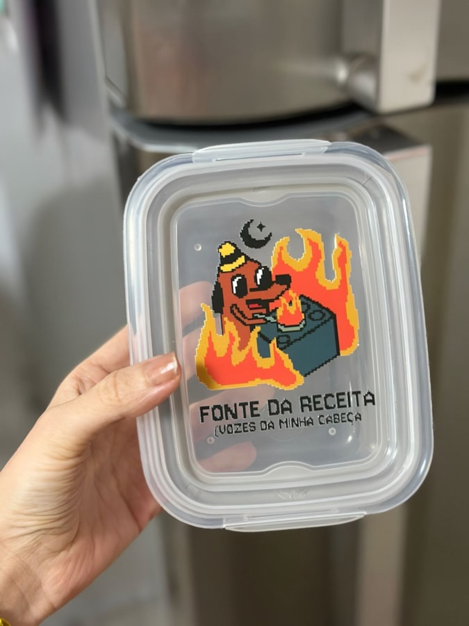 Pote Hermético 550ml - Fonte da Receita — imagem 1