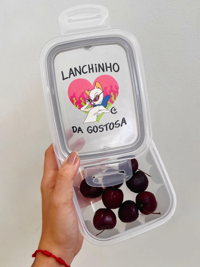 Pote Hermético 550ml - Lanchinho da Gostosa — imagem 2
