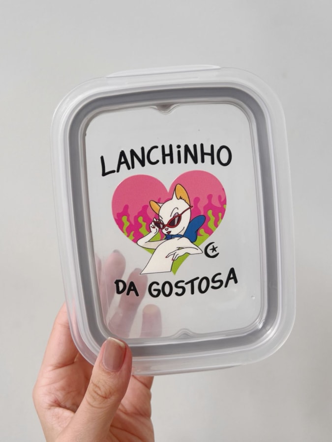 Pote Hermético 550ml - Lanchinho da Gostosa — imagem 1