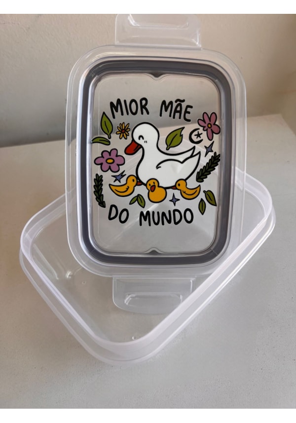 Pote Hermético 550ml - Mior Mãe do Mundo
