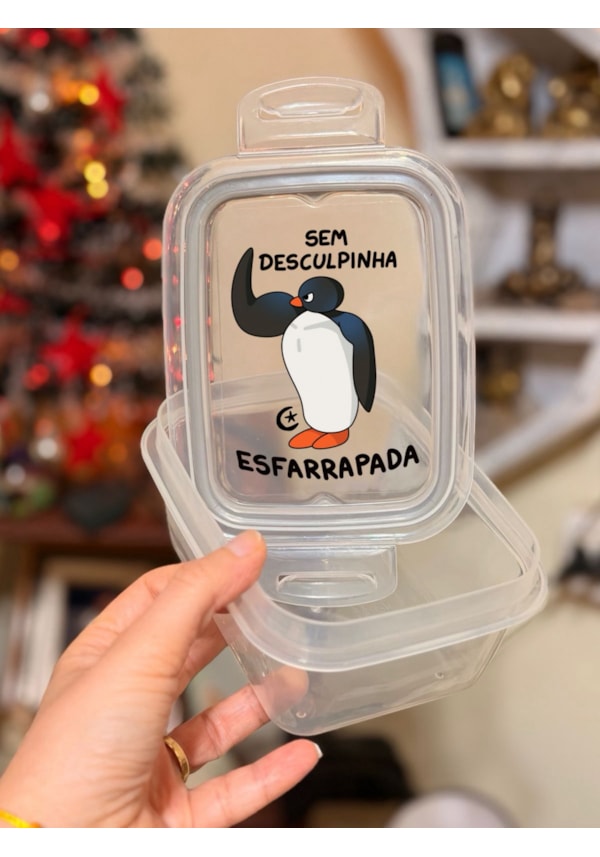 Pote Hermético 550ml - Pingu
