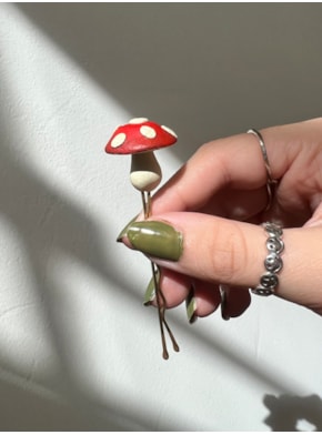 Presilha Cogumelo Amanita