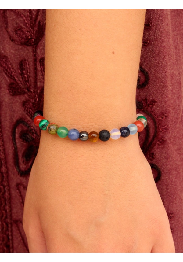 Pulseira 19 Pedras Protetoras