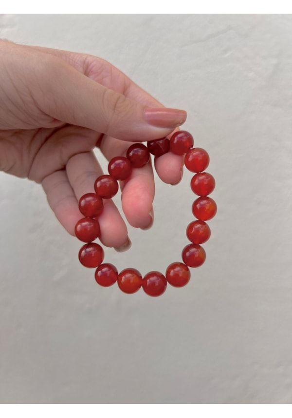 Pulseira Ágata Cornalina