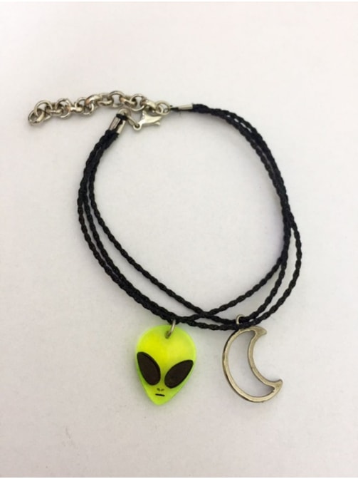 Pulseira Alien/Lua - Três voltas
