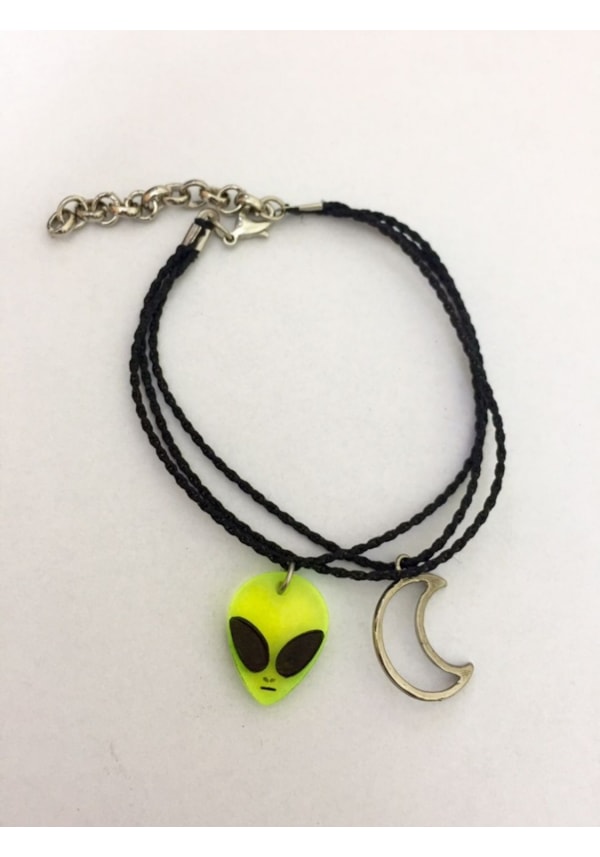 Pulseira Alien/Lua - Três voltas