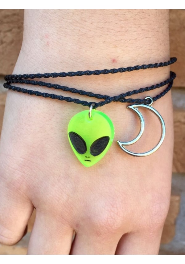 Pulseira Alien/Lua - Três voltas