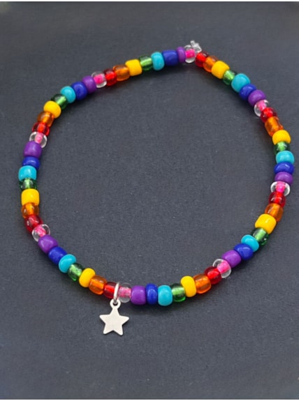 Pulseira Arco-Íris - Estrela