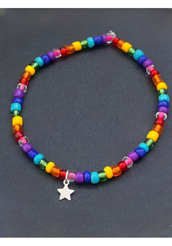 Pulseira Arco-Íris - Estrela