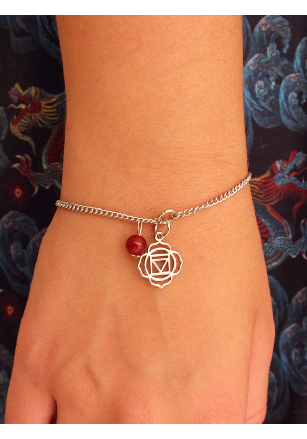 Pulseira Chakra com Pedrinha