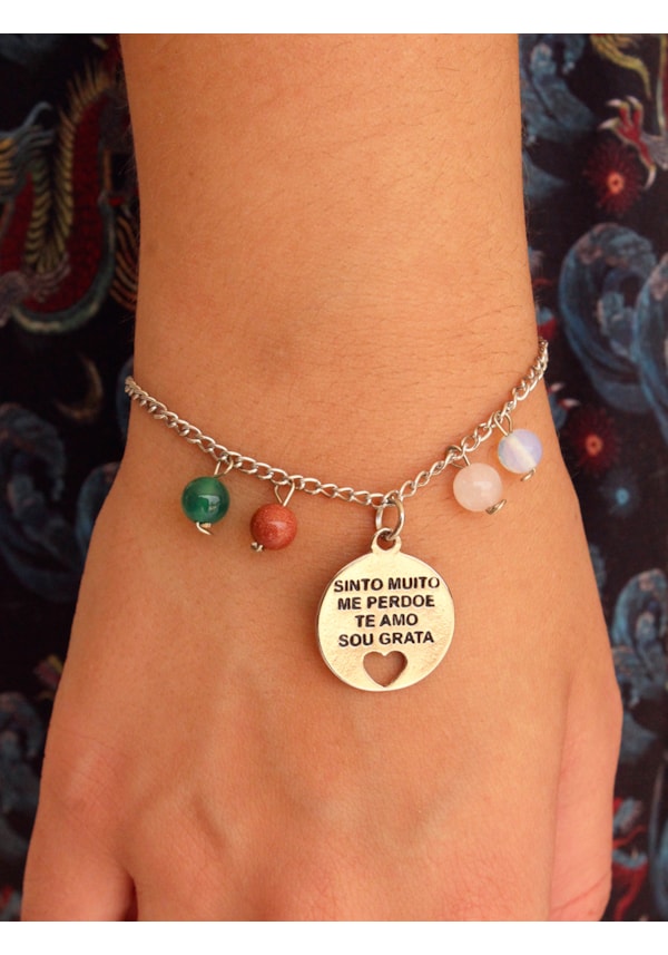 Pulseira Cristais Ho´oponopono
