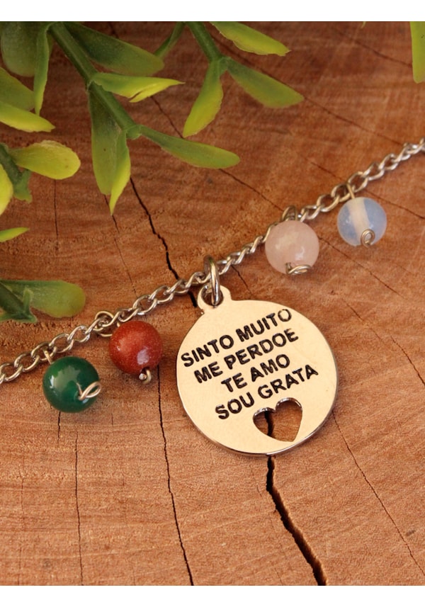 Pulseira Cristais Ho´oponopono