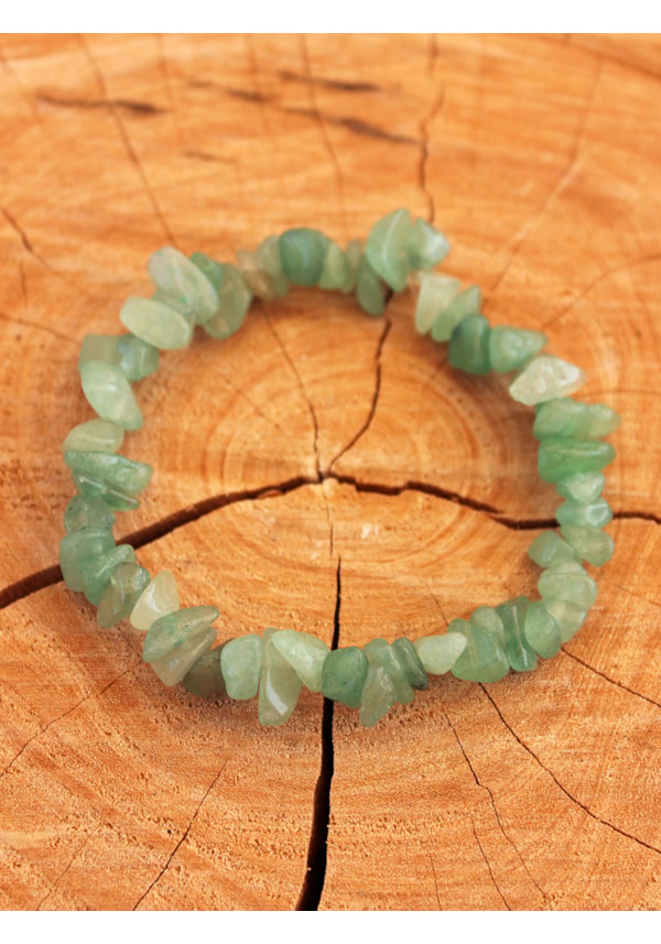 Pulseira de Cascalho Aventurina