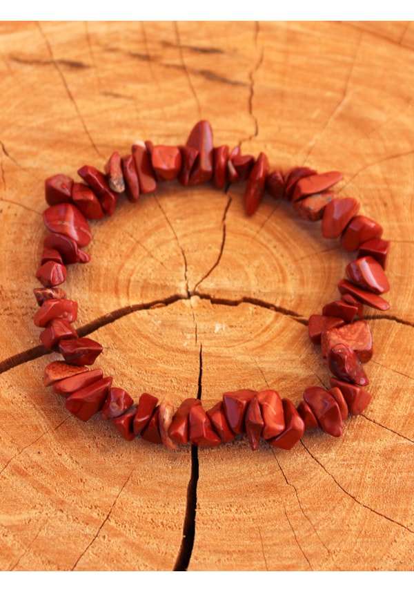 Pulseira de Cascalho Jaspe