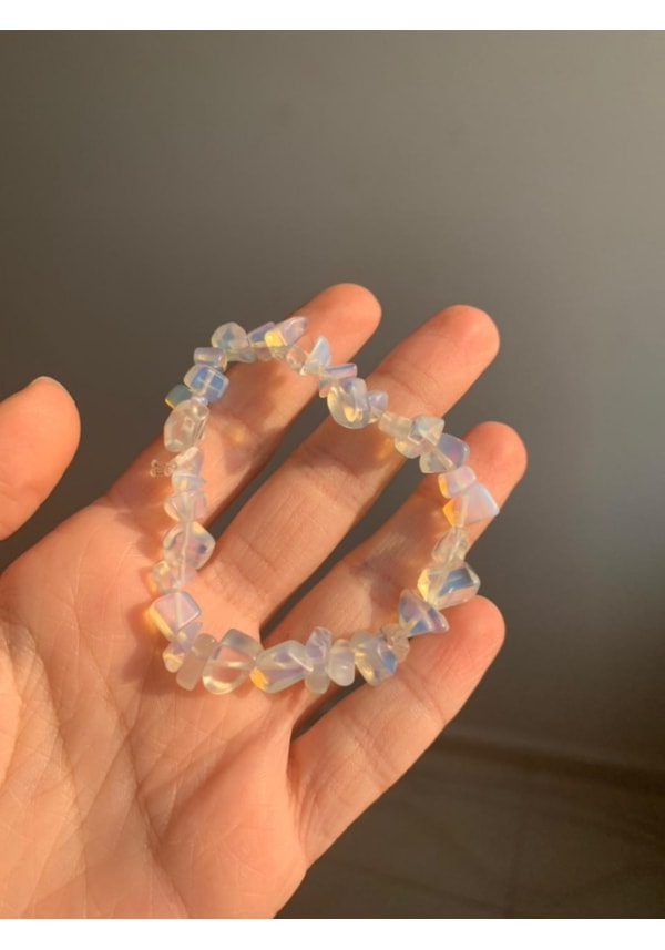 Pulseira de Cascalho Pedra da Lua
