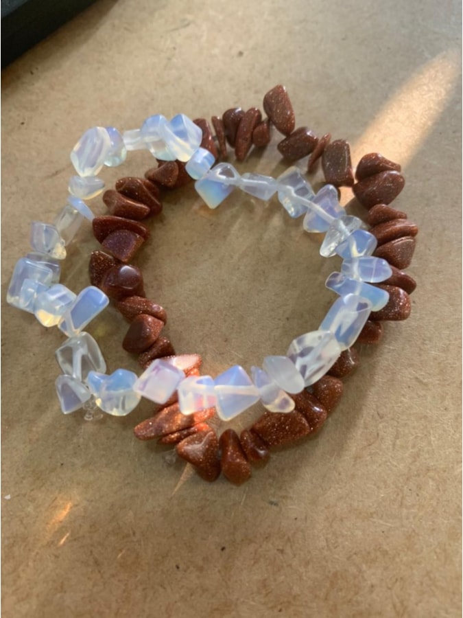 Pulseira de Cascalho Pedra do Sol — imagem 2