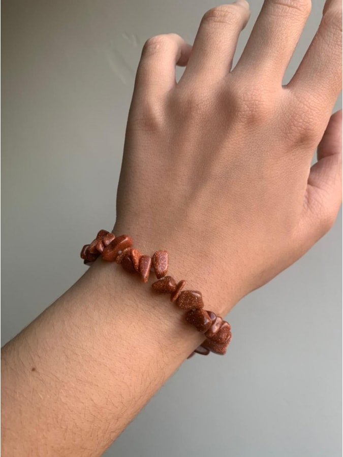 Pulseira de Cascalho Pedra do Sol — imagem 1