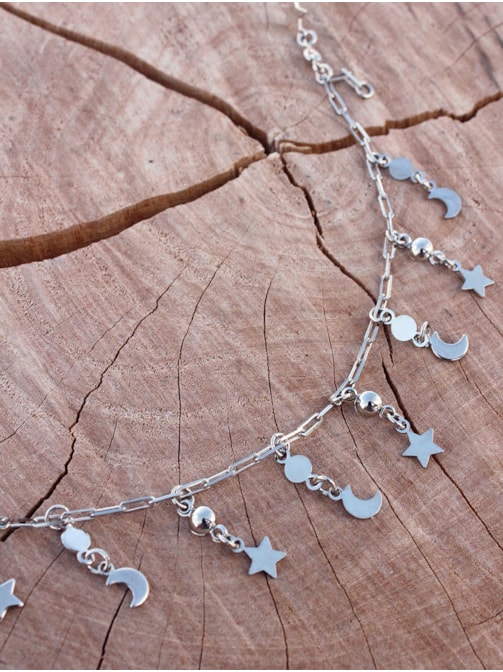 Pulseira Estrelas - Banhada
