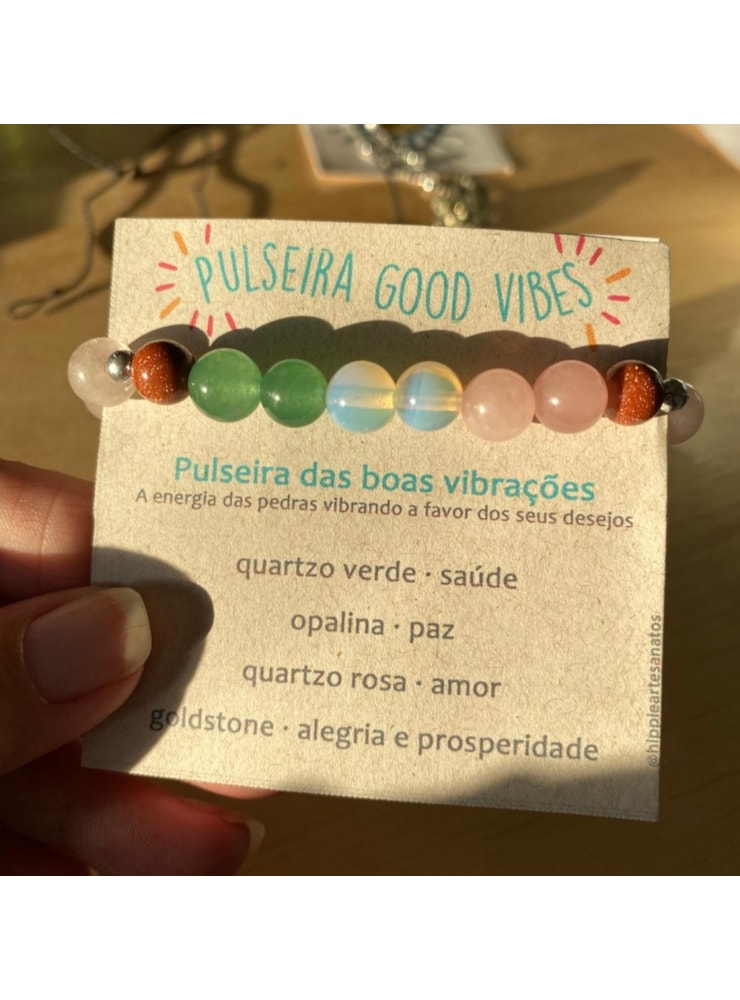 Pulseira Good Vibes — imagem 3