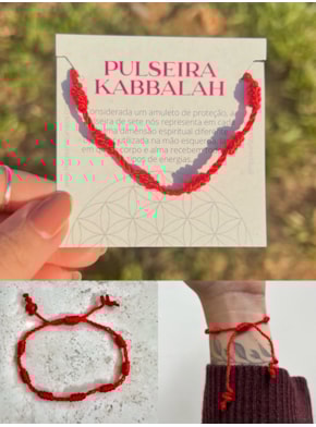 Pulseira Kabbalah - Cetim