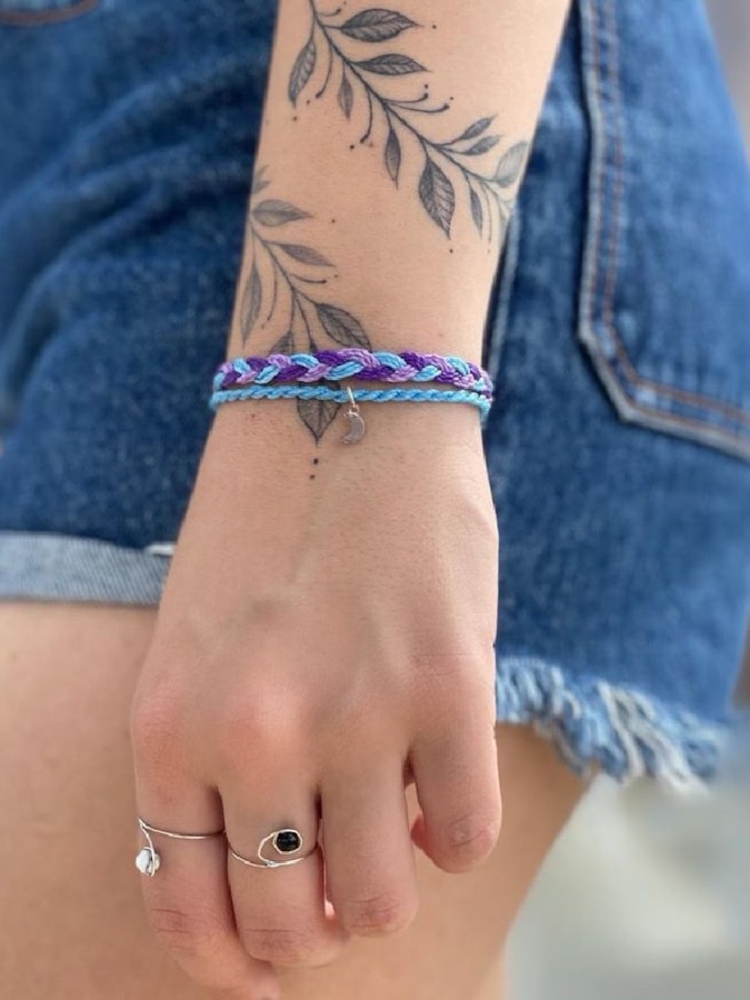 Pulseira Lua Lilás — imagem 1