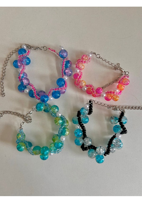Pulseira Maximalista Miçangas