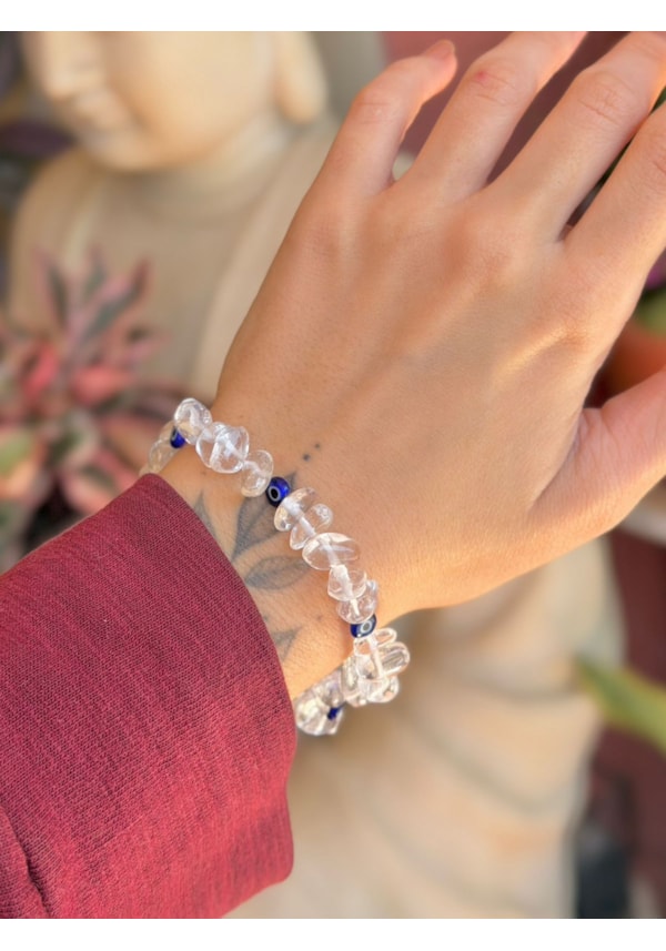 Pulseira Olho grego com cristais