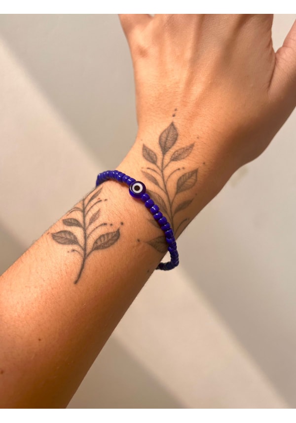 Pulseira Olho Grego - Miçangas
