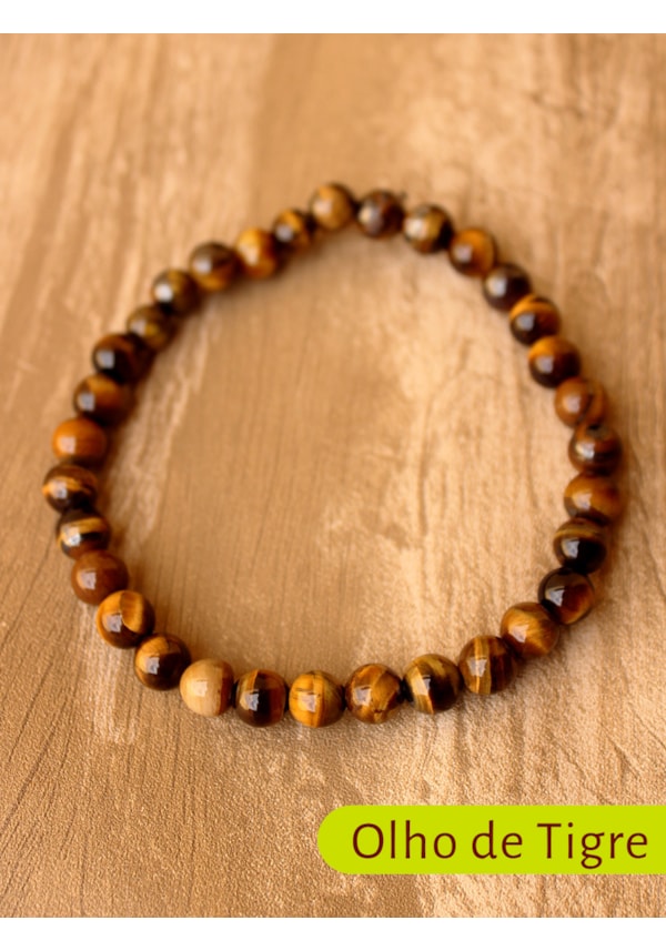 Pulseira Pedras com Elástico - Nature