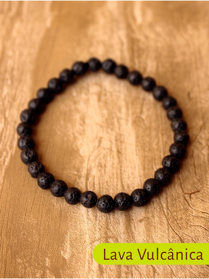 Pulseira Pedras com Elástico - Nature — imagem 3