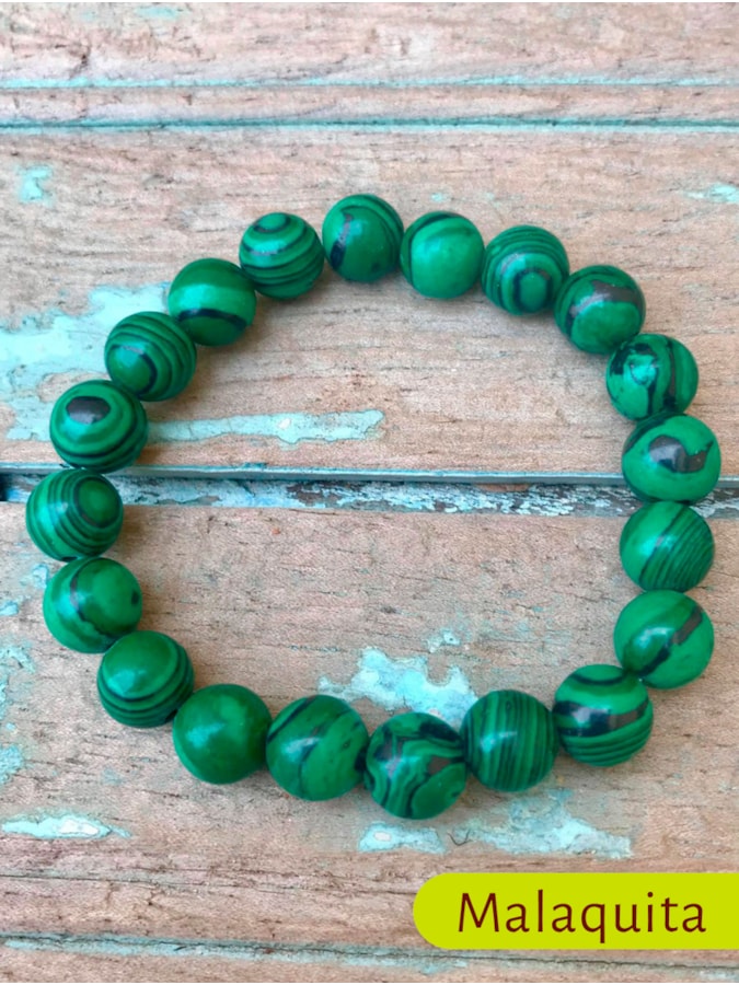 Pulseira Pedras com Elástico - Vida — imagem 3