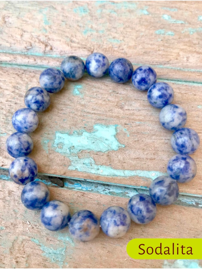 Pulseira Pedras com Elástico - Vida — imagem 4