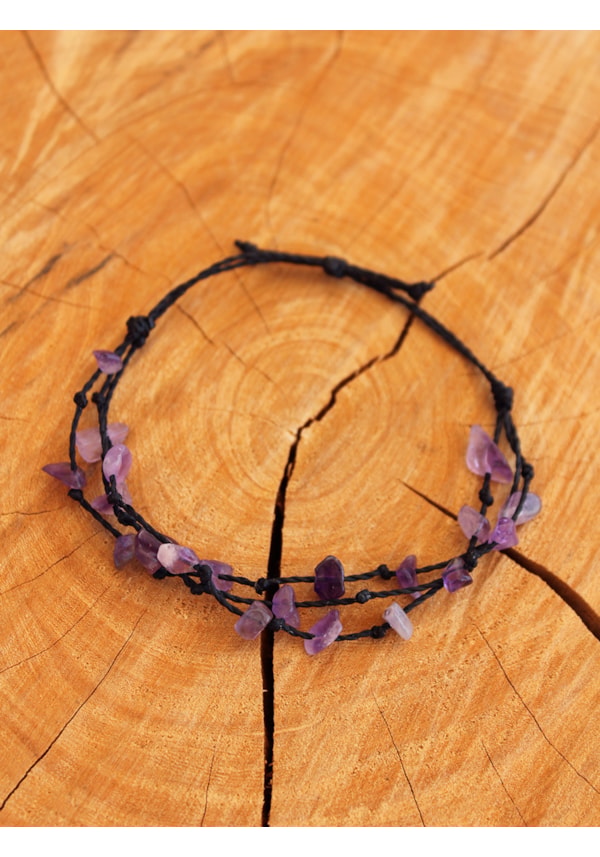 Pulseira Pedrinhas Ametista