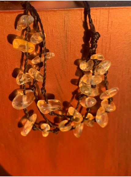 Pulseira Pedrinhas Citrino