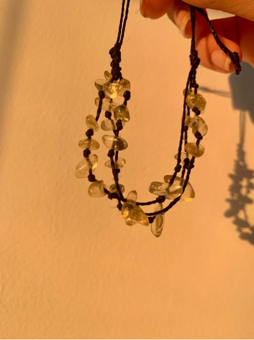 Pulseira Pedrinhas Citrino