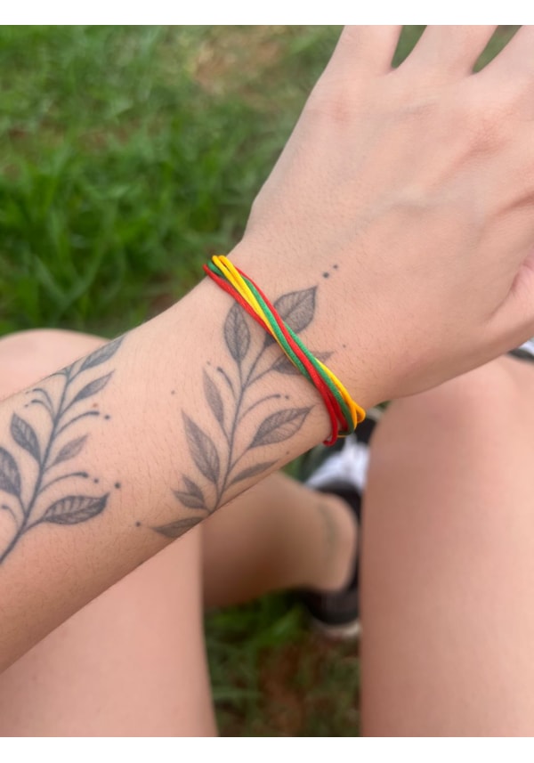 Pulseira Reggae Cetim