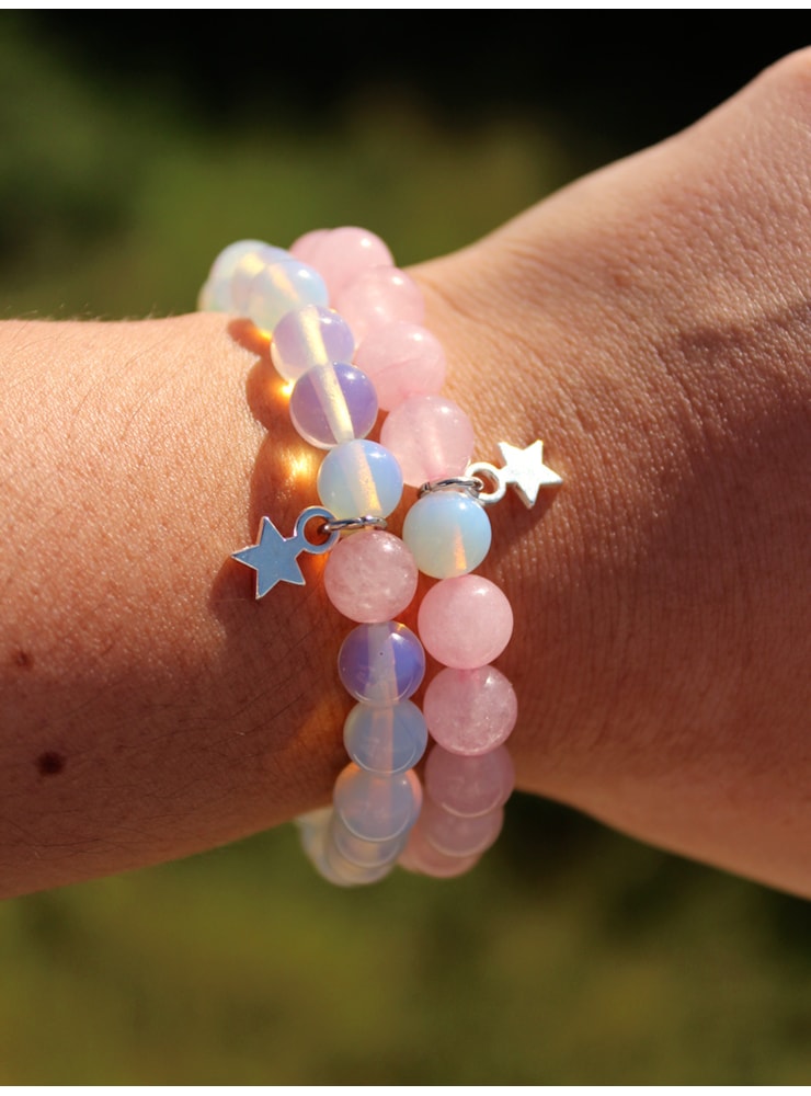 Pulseira Rose Quartz — imagem 2