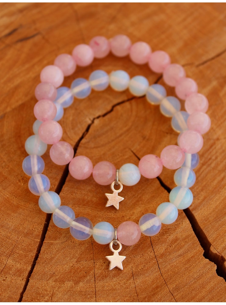 Pulseira Rose Quartz — imagem 1