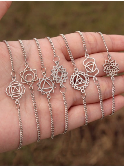 Pulseira / Tornozeleira Chakras Minimalista