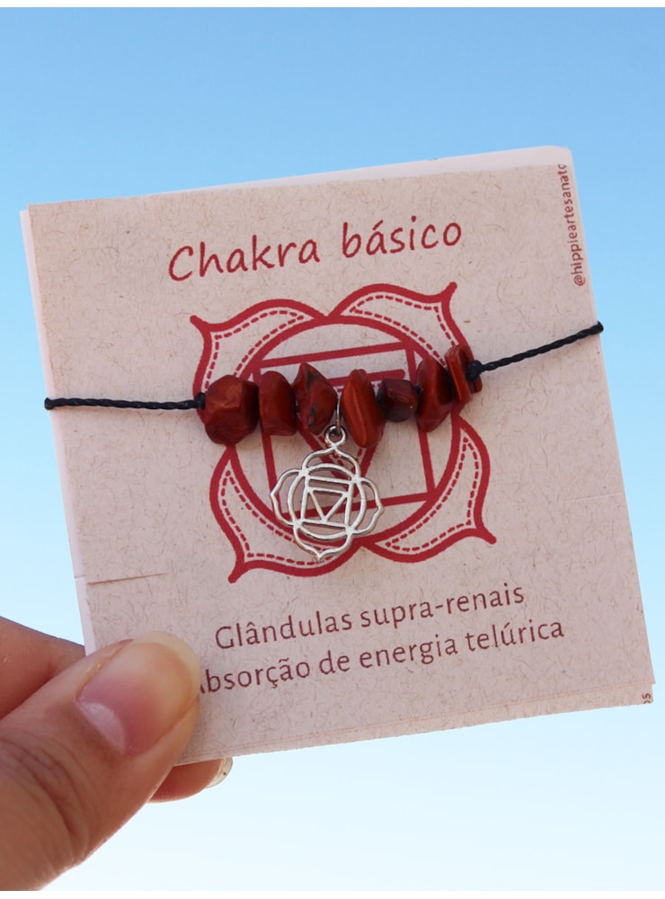 Pulseira / Tornozeleira Chakras Pedrinhas — imagem 3